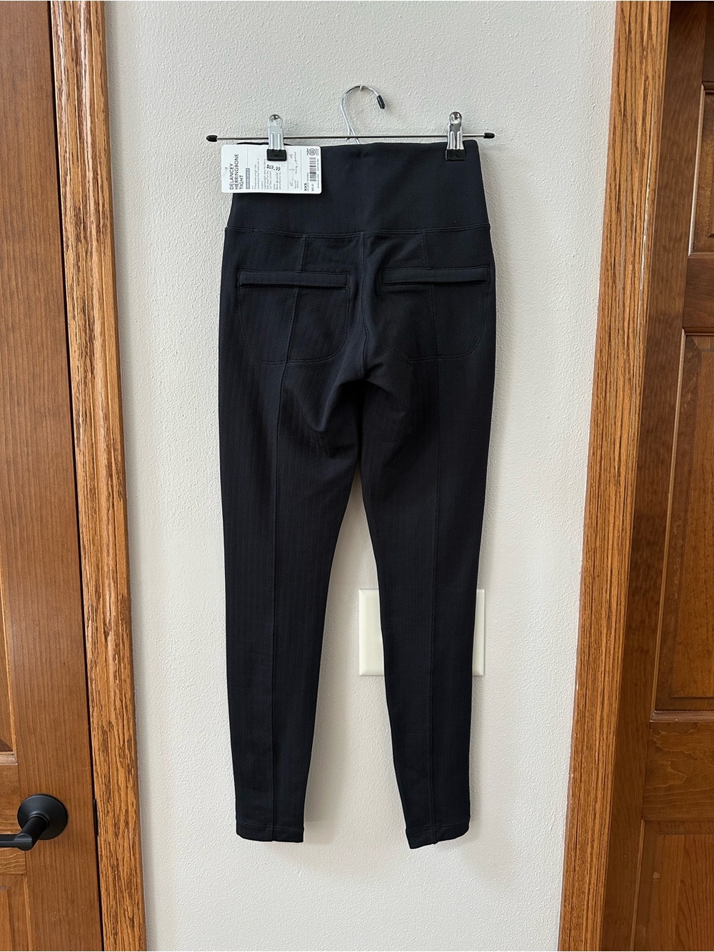 Athleta Black High-Waist Ponte Leggings